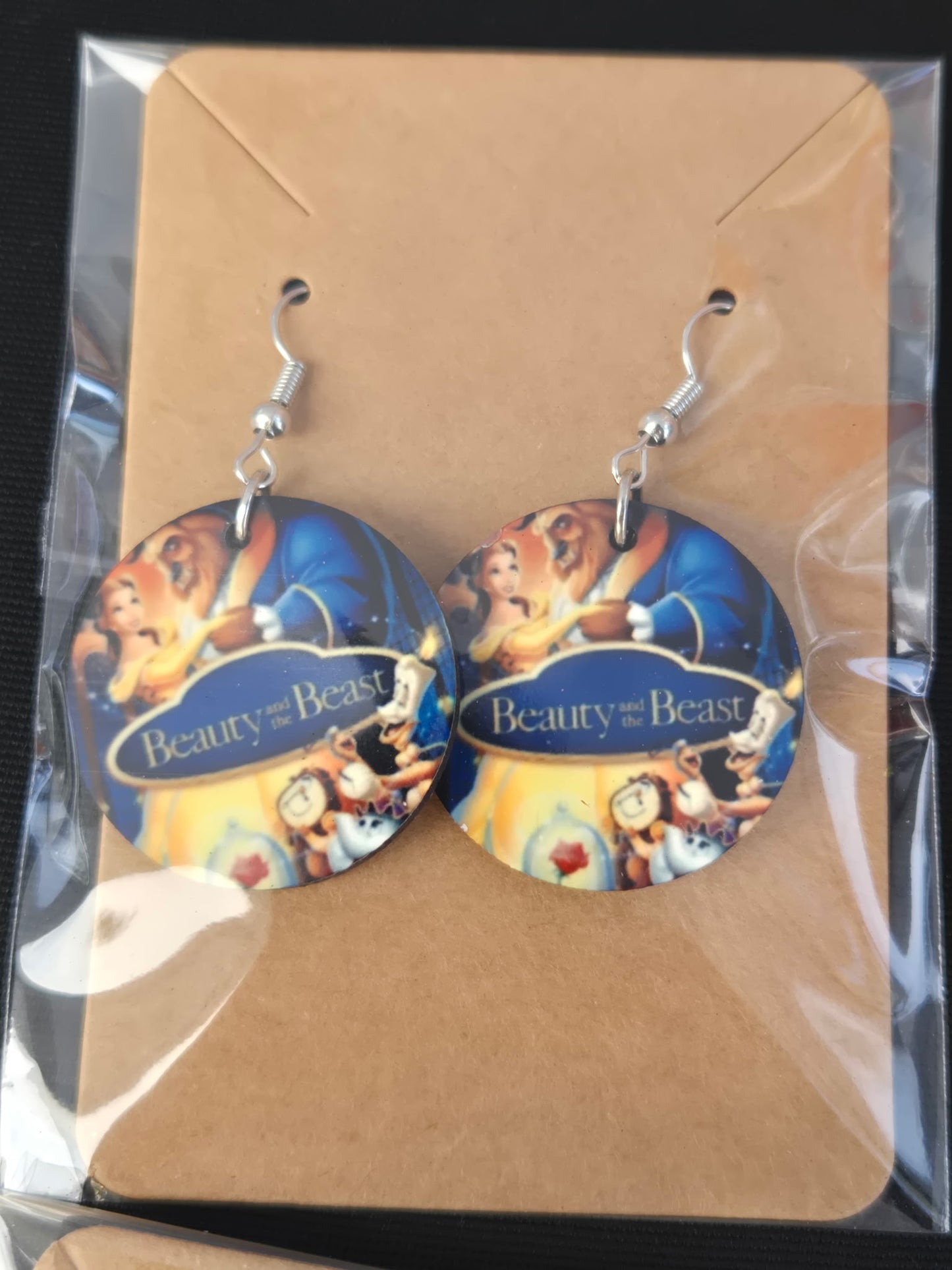 Beauty & The Beast Earrings 🌹✨
